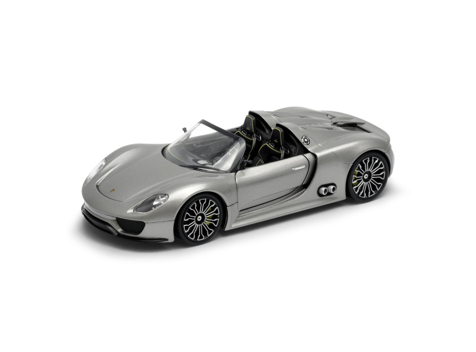 Welly Porsche 918 Spyder (concept) 1:24 sivé