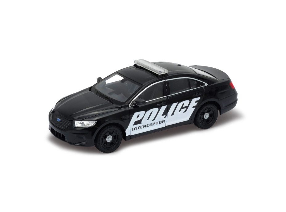 Welly Ford Interceptor 1:24 policajný čierny