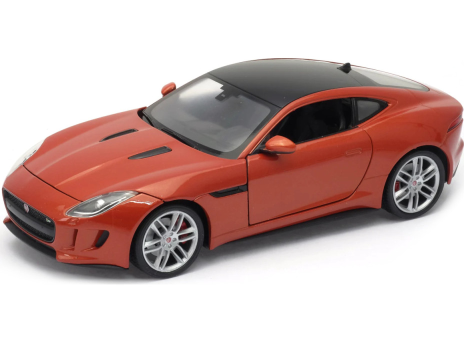 Welly Jaguar F-Type Coupe 1:24 oranžový