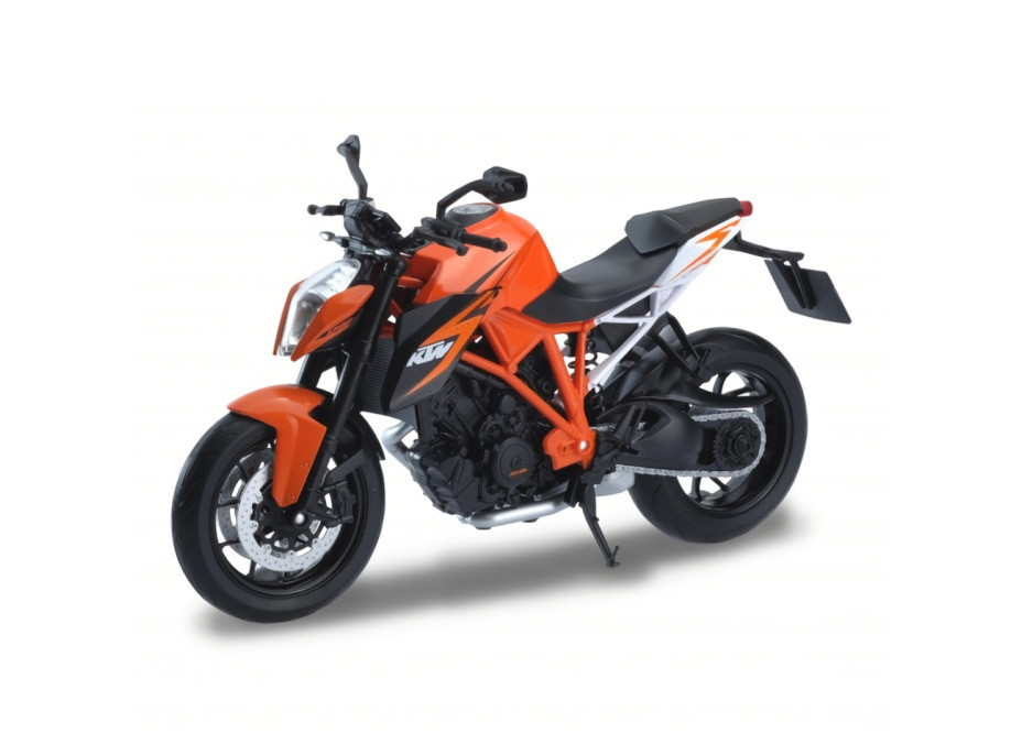Welly Motocykel KTM 1290 Super Duke R 1:10 oranžový