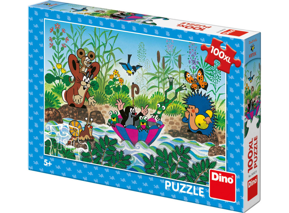 Dino Puzzle Krtkova plavba 100 dielikov