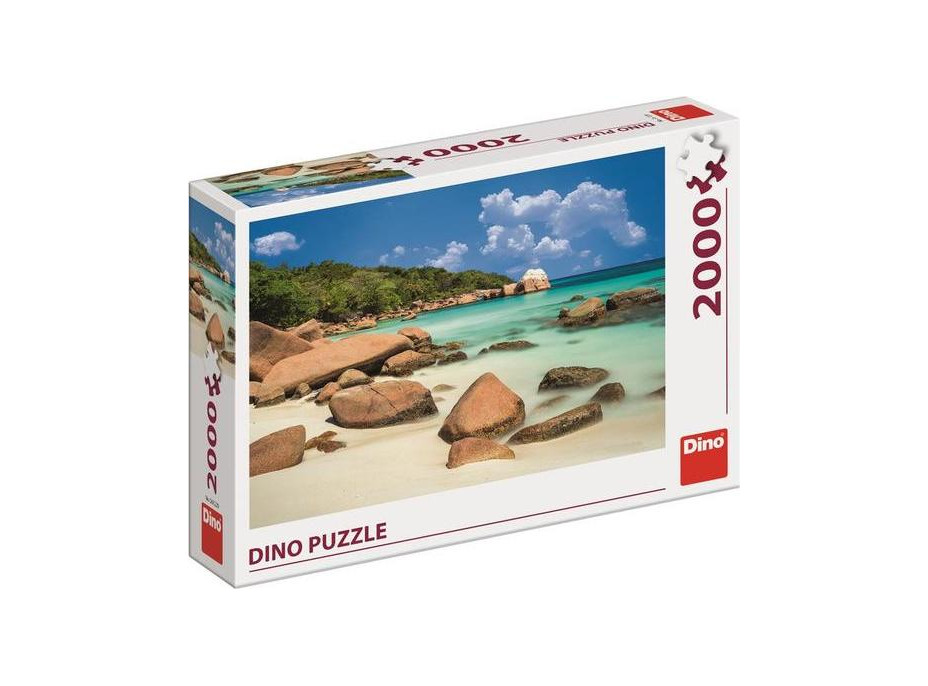 Dino Puzzle Pláž 2000 dielikov