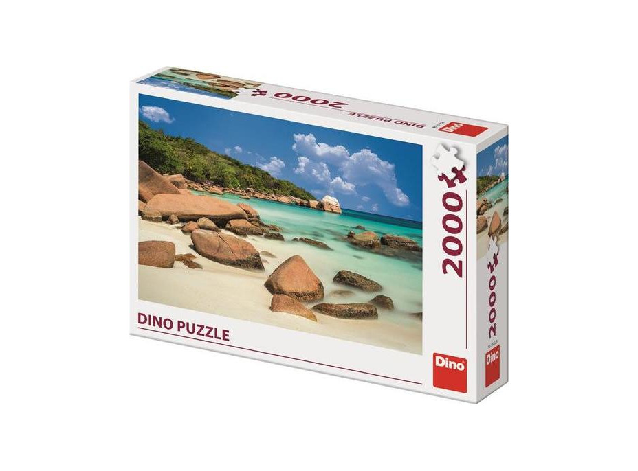 Dino Puzzle Pláž 2000 dielikov