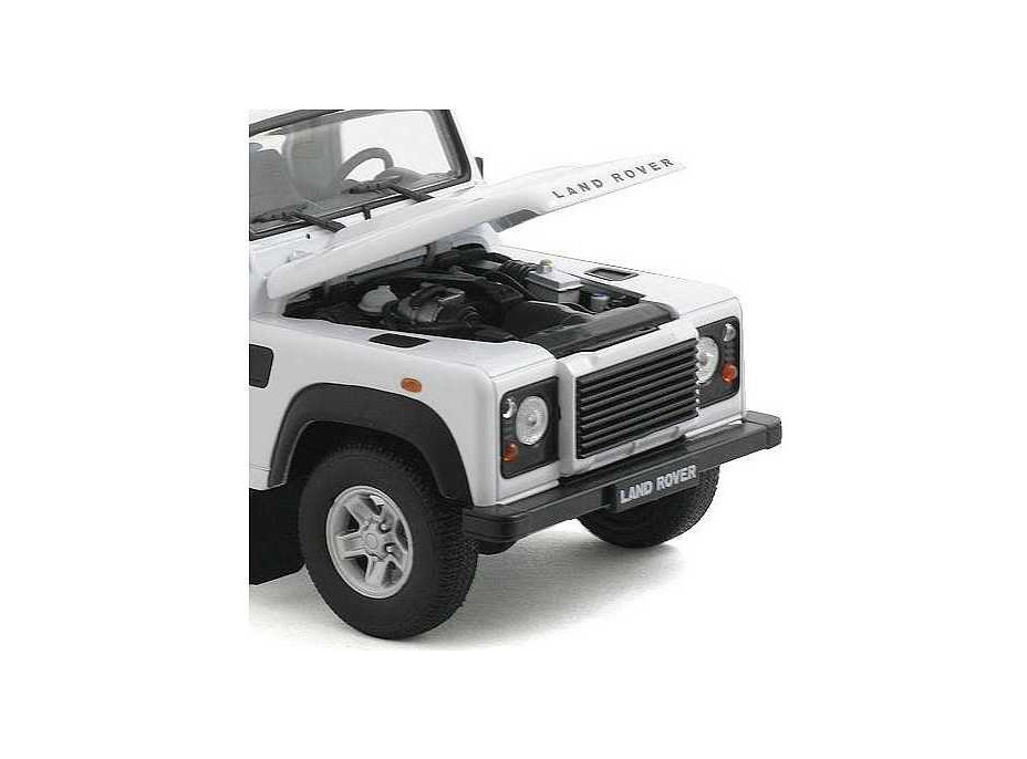 Welly Land Rover Defender 1:24 biely