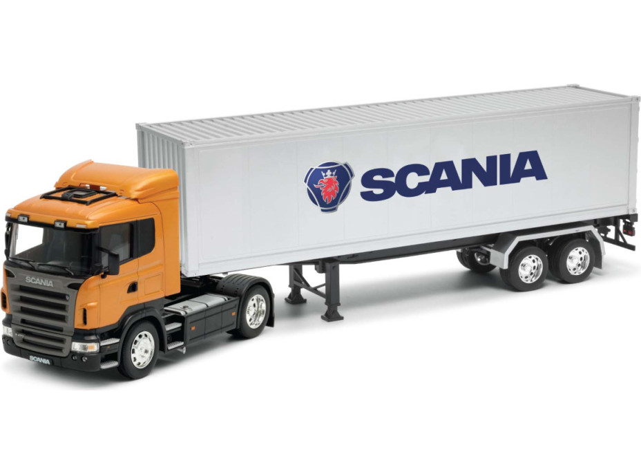 Welly Ťahač s prívesom Scania R 470 model 1:32