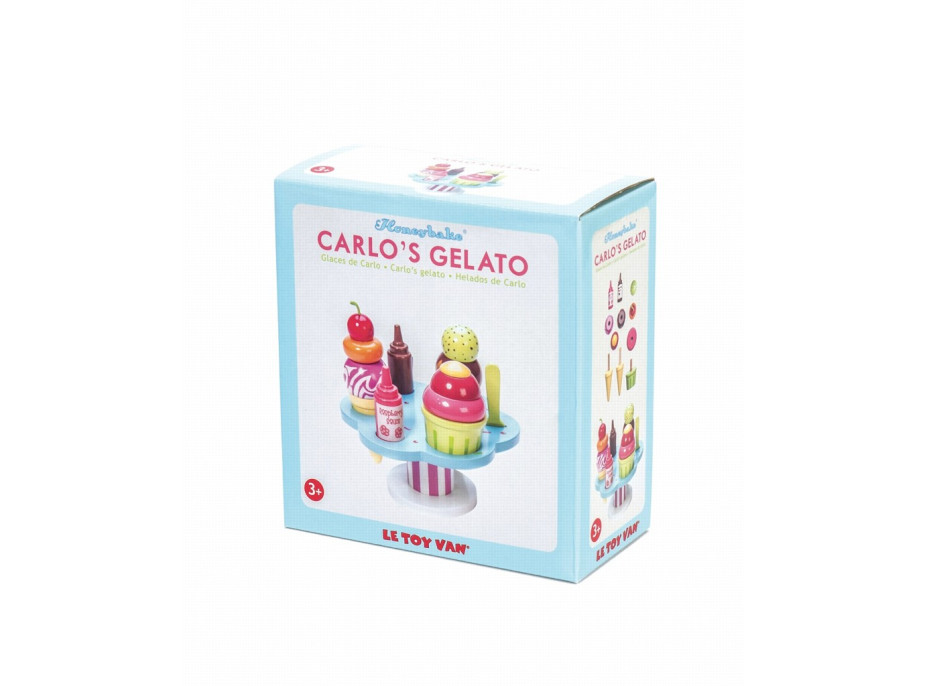 Le Toy Van Set so zmrzlinou Carlos