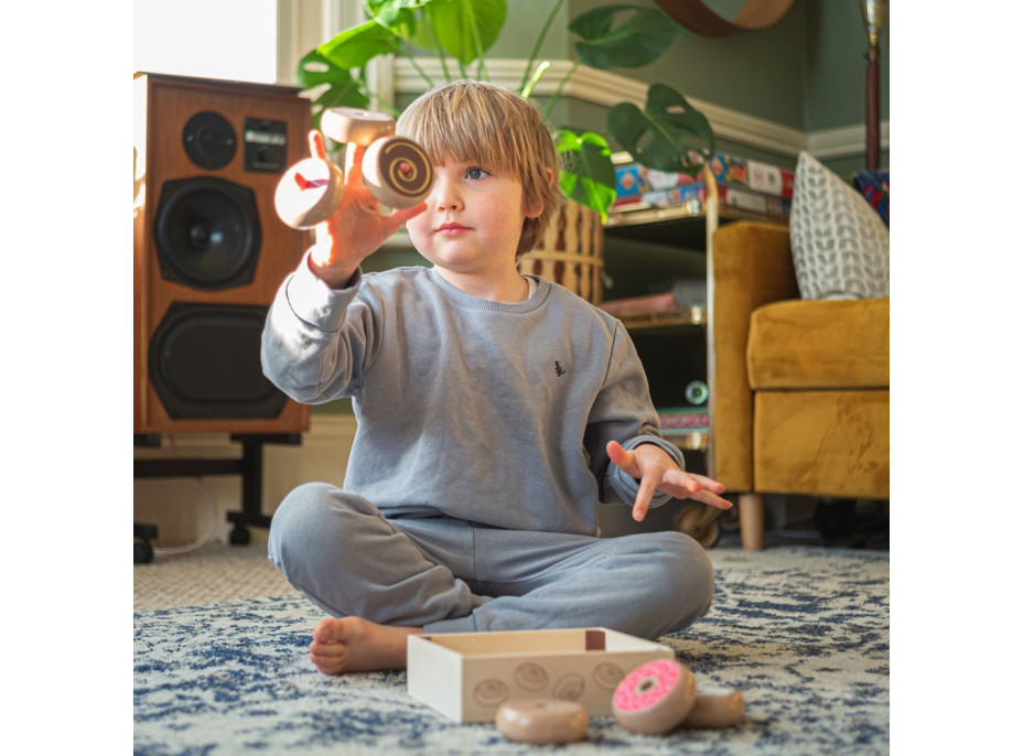 Bigjigs Toys Krabička s donutmi