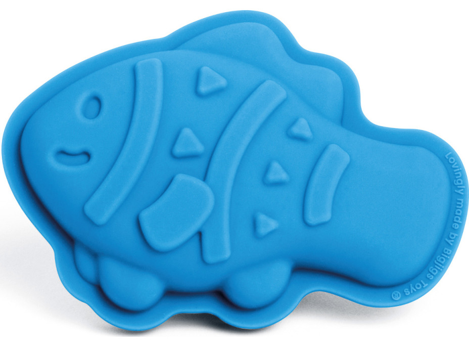 Bigjigs Toys Silikónové formičky modrej Ocean