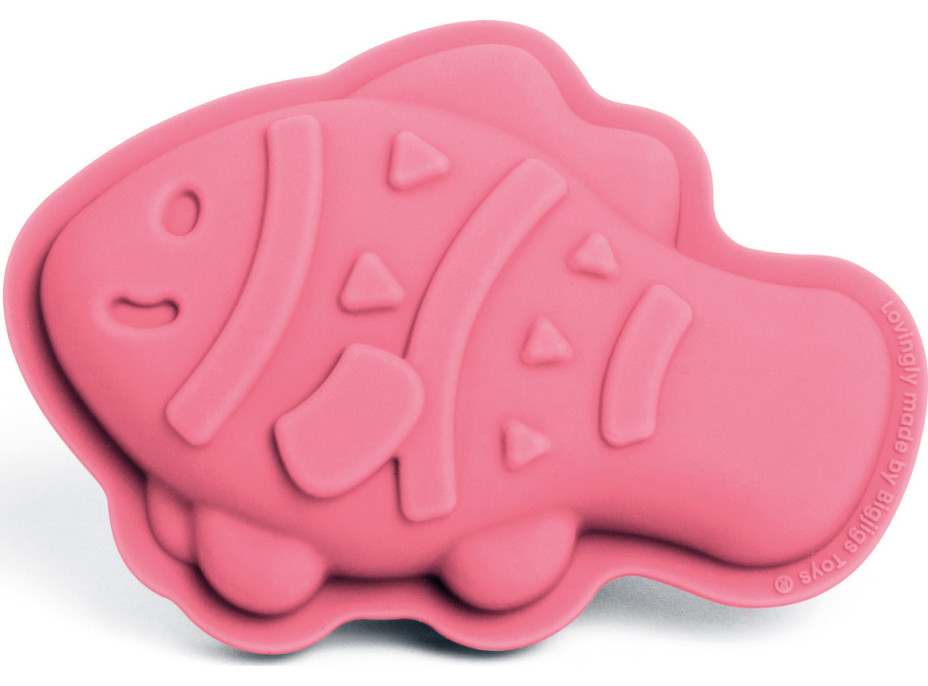 Bigjigs Toys Silikónové formičky ružové Coral