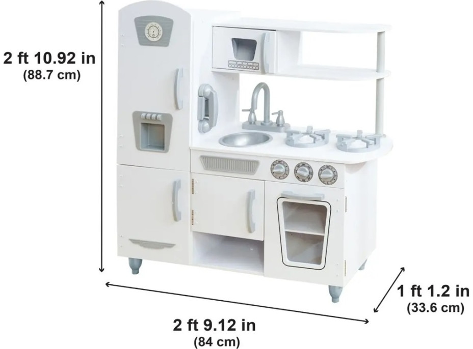 KidKraft Kuchynka Vintage - biela