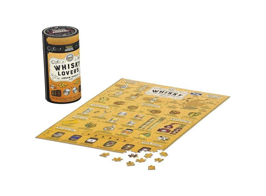 Ridley&#39;s Games Puzzle pre milovníkov whisky 500 dielikov