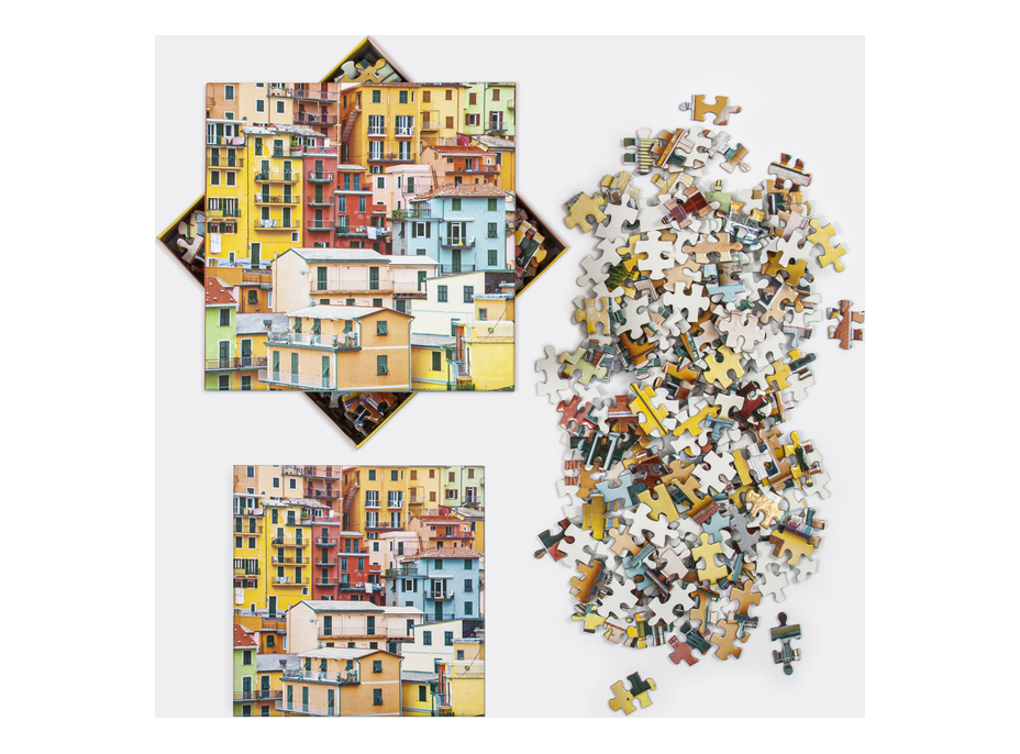 Galison Puzzle Pozdrav z Cinque Terre 500 dielikov