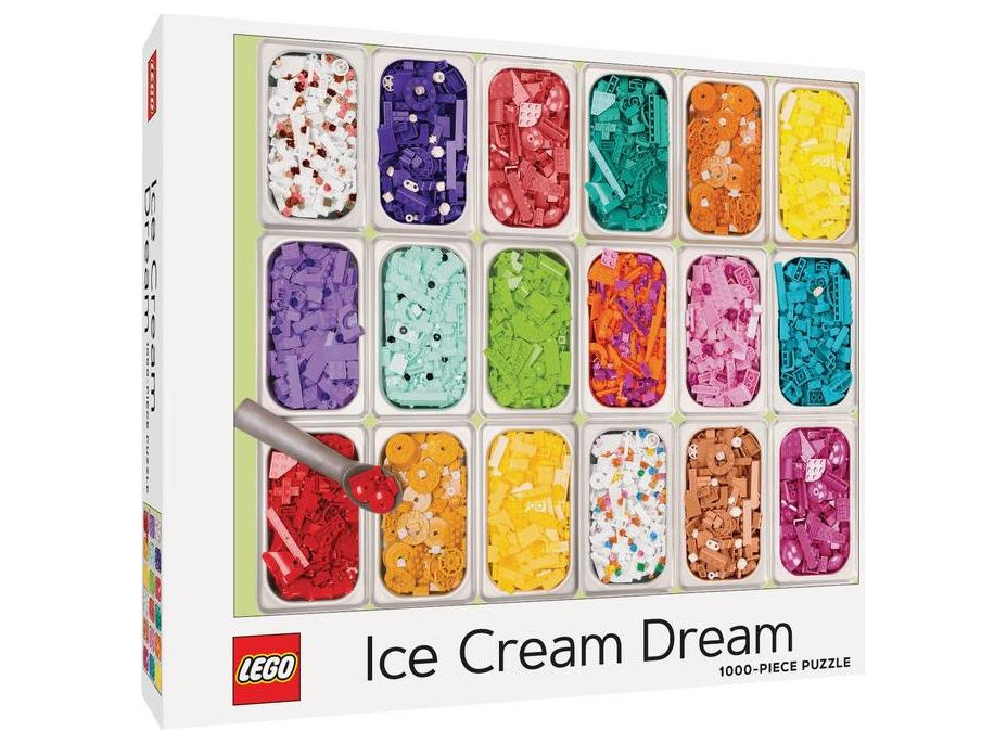 Chronicle Books Puzzle LEGO® Zmrzlinový sen 1000 dielikov