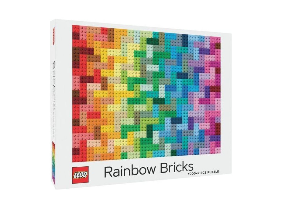 Chronicle Books Puzzle LEGO® dúhové kocky 1000 dielikov