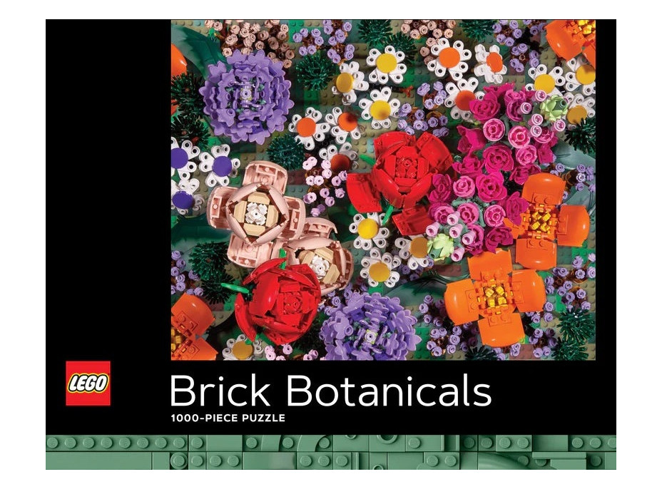 Chronicle Books Puzzle LEGO® Botanické rastliny 1000 dielikov