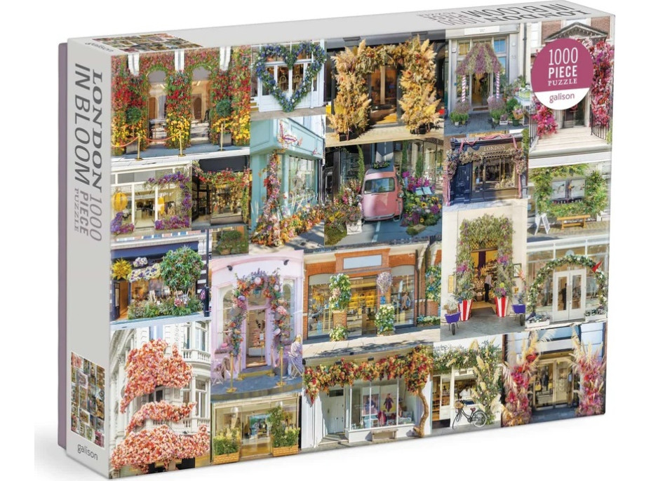 Galison Puzzle Kvitnúce Londýn 1000 dielikov