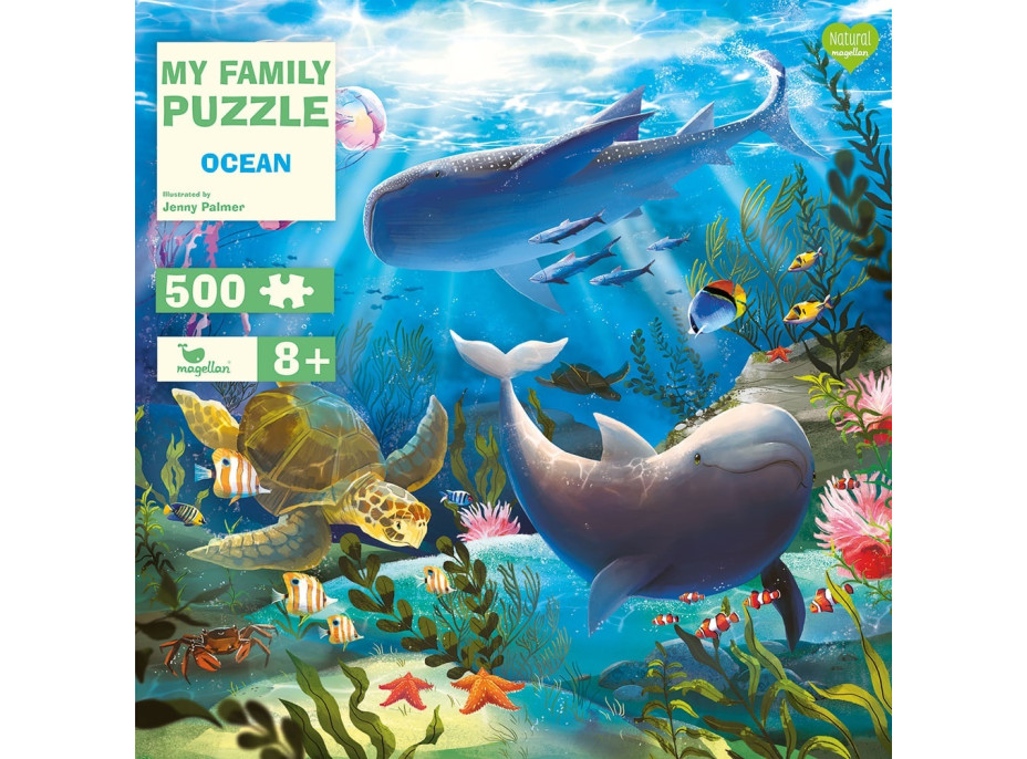 Magellan Rodinné puzzle Oceán 500 dielikov