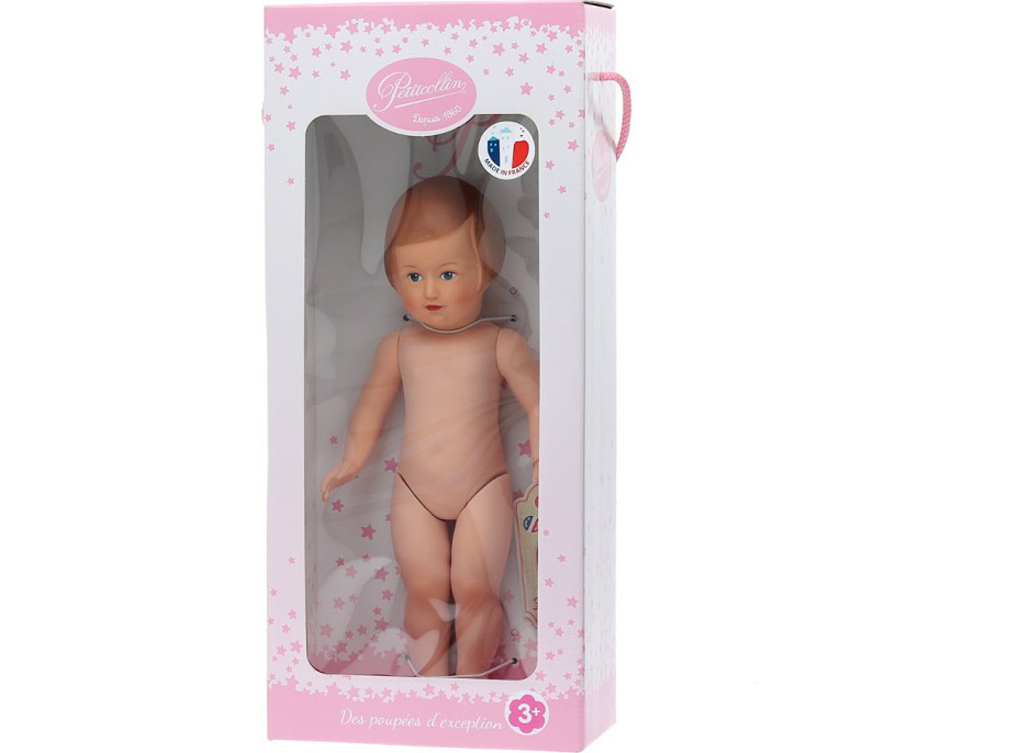 Petitcollin Kúpacia bábika 40 cm Françoise (modré oči)