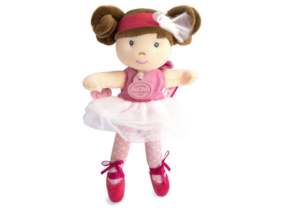 Doudou Jolijou Bábika mini baletka "Les Tutus" 23 cm