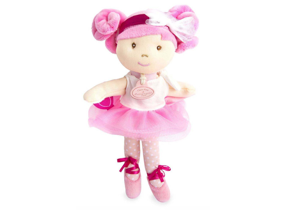 Doudou Jolijou Bábika mini baletka "Les Tutus" 23 cm