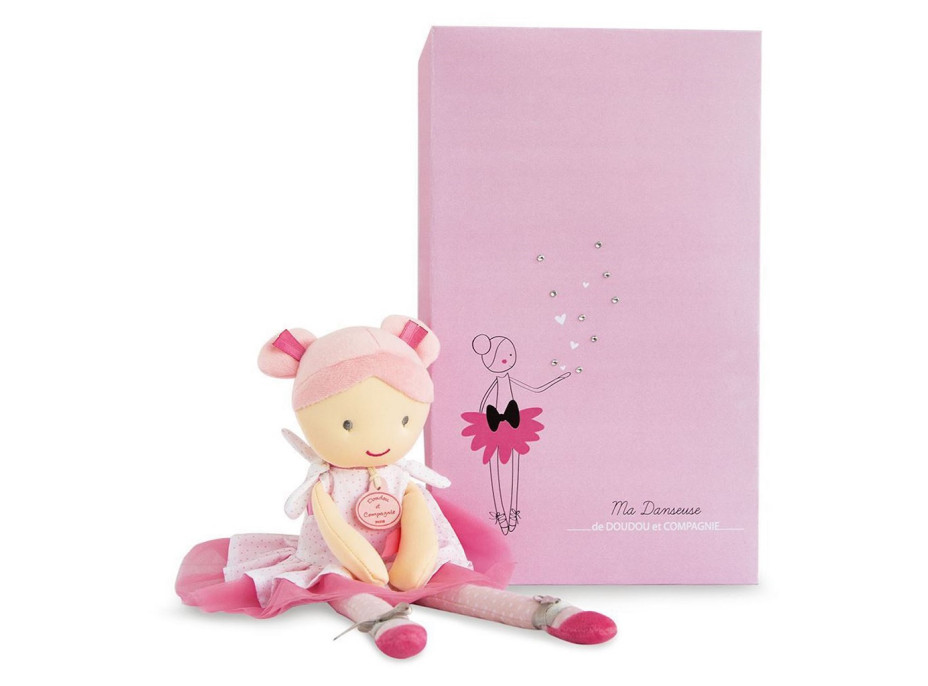 Doudou Jolijou Bábika baletka Lily Rose 36 cm