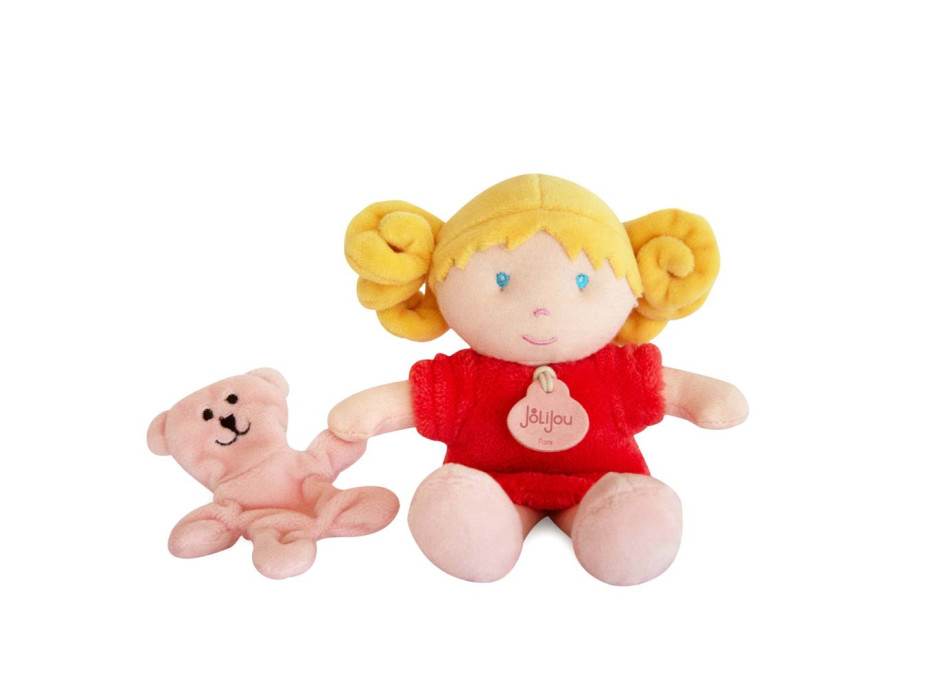 Doudou Jolijou Bábika Miss Coral 21 cm