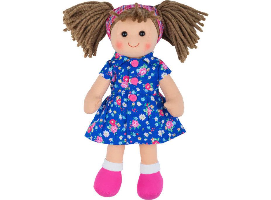 Bigjigs Toys Látková bábika Hollie 28 cm