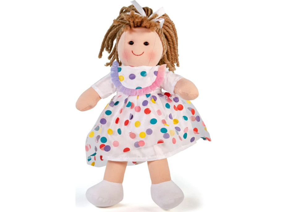 Bigjigs Toys Látková bábika Phoebe 25 cm