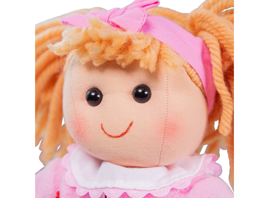 Bigjigs Toys Látková bábika Kelly 34 cm