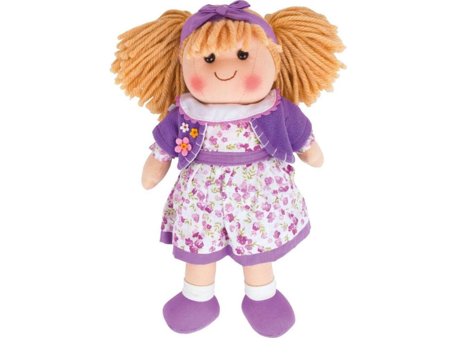 Bigjigs Toys Látková bábika Laura 34 cm