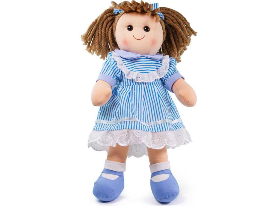 Bigjigs Toys Látková bábika Amelia 38 cm