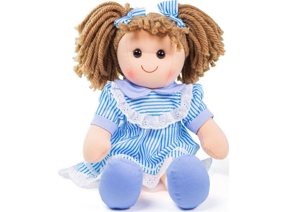 Bigjigs Toys Látková bábika Amelia 38 cm