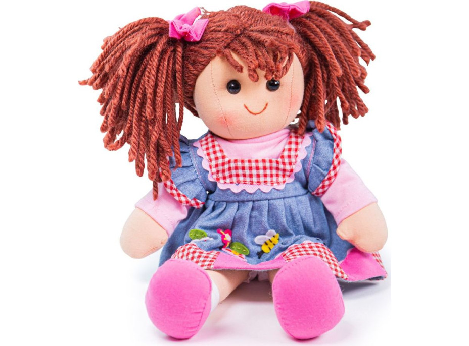 Bigjigs Toys Látková bábika Melody 34 cm