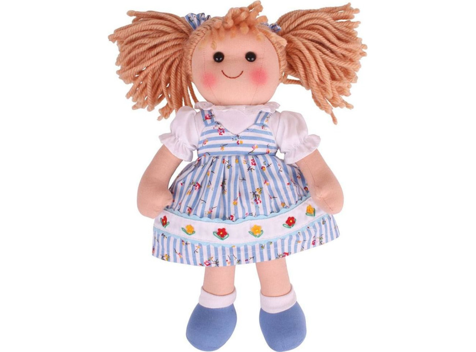 Bigjigs Toys Látková bábika Christina 34 cm