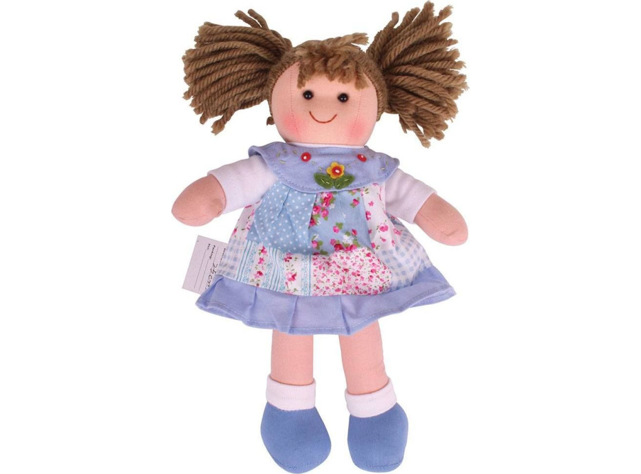 Bigjigs Toys Látková bábika Sarah 28 cm