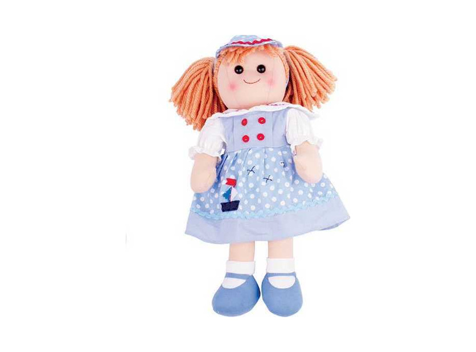 Bigjigs Toys Látková bábika Louise 38 cm