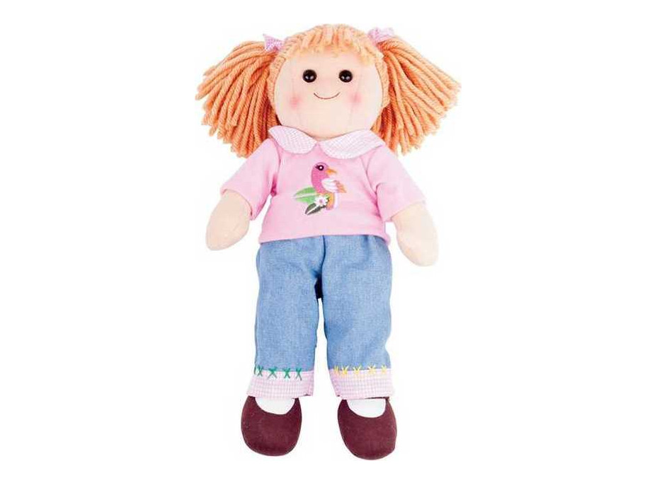 Bigjigs Toys Látková bábika Molly 38 cm