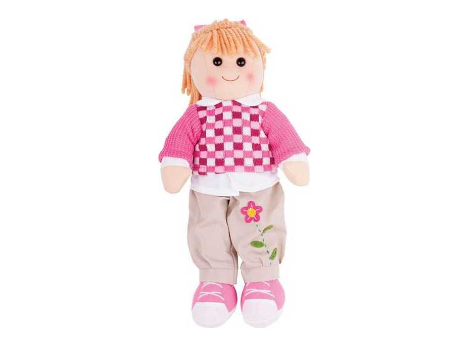 Bigjigs Toys Látková bábika Melanie 38 cm