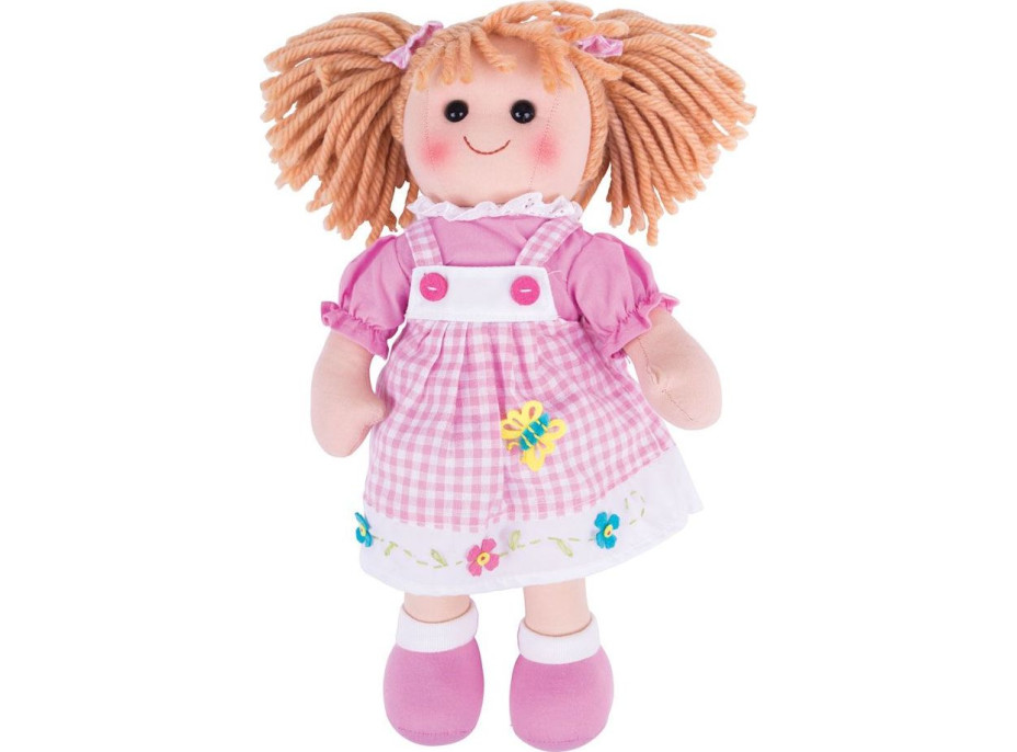 Bigjigs Toys Látková bábika Eva 34 cm