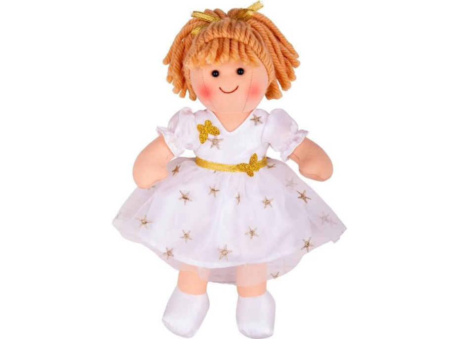 Bigjigs Toys Látková bábika Charlotte 28cm