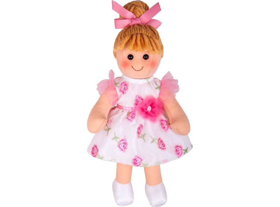 Bigjigs Toys Látková bábika Megan 34 cm