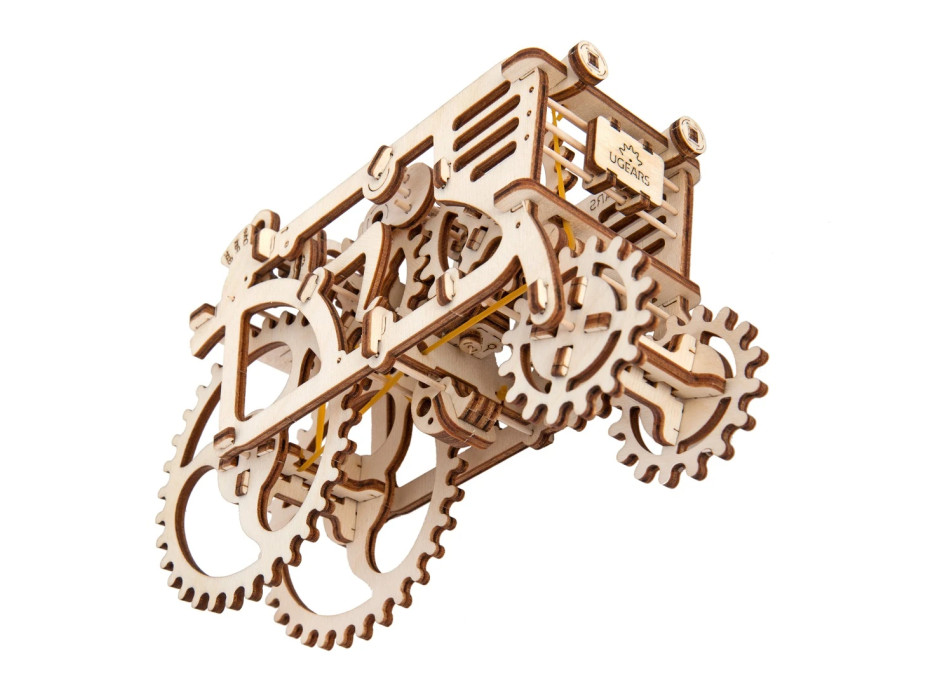 Ugears 3D drevené mechanické puzzle Traktor