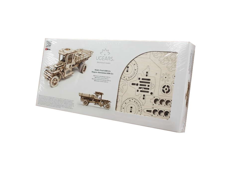 Ugears 3D drevené mechanické puzzle UGM-11 Nákladiak