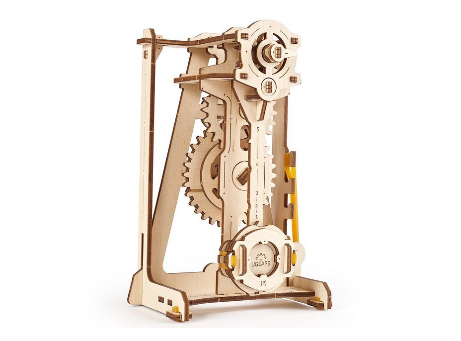 Ugears 3D drevené mechanické puzzle STEM výukové kyvadlo