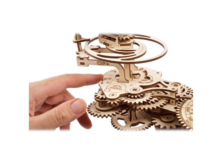 Ugears 3D drevené mechanické puzzle Tellurium