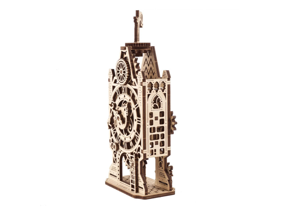 Ugears 3D drevené mechanické puzzle Hodinová veža