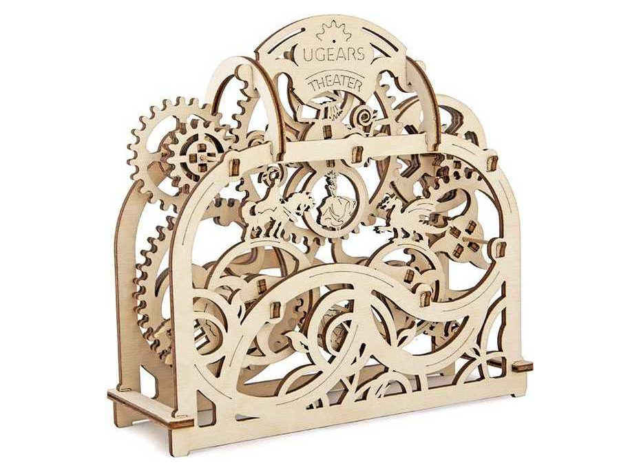 Ugears 3D drevené mechanické puzzle Divadlo