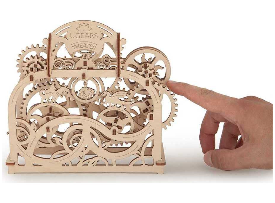 Ugears 3D drevené mechanické puzzle Divadlo