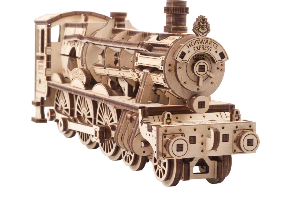 Ugears 3D drevené mechanické puzzle Harry Potter Rokfortský expres