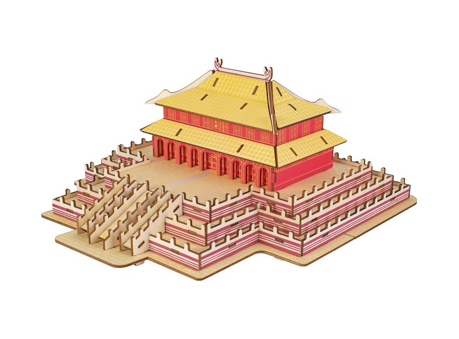 Woodcraft Drevené 3D puzzle The Hall of Supreme Harmony